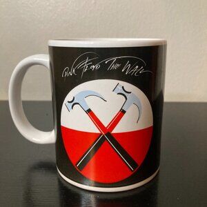 Pink Floyd "The Wall" Hammers Logo Black Ceramic Mug - 2011 Official Merchandise